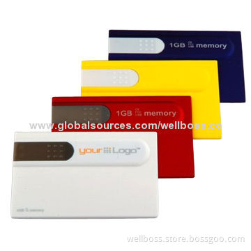 Promotional Super Thin Customized Logo Credit Card USB, Hot SaleNew